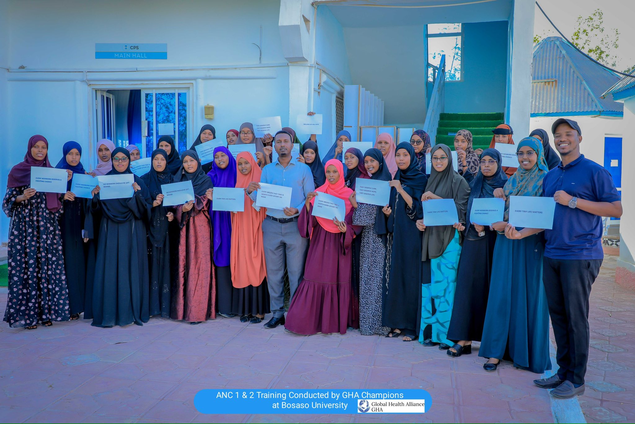 ENC 1&2 Training Conducted by GHA Champions at Bosaso University