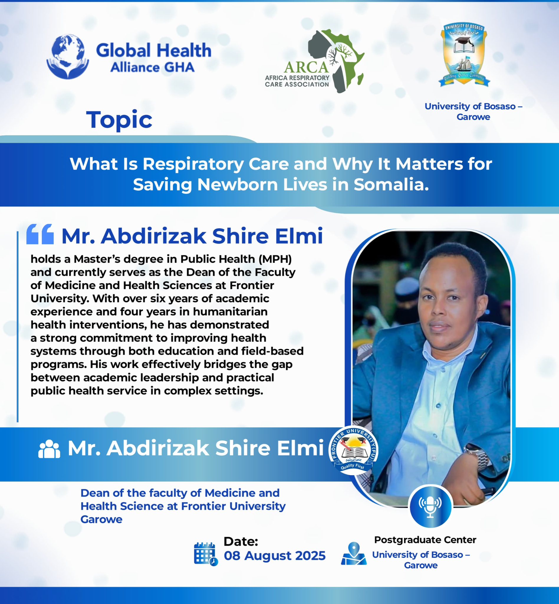 What Is Respiratory Care and Why It Matters for Saving Newborn Lives in Somalia?