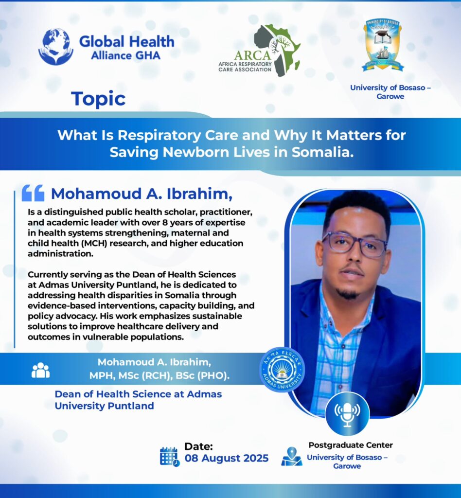 What Is Respiratory Care and Why It Matters for Saving Newborn Lives in Somalia?