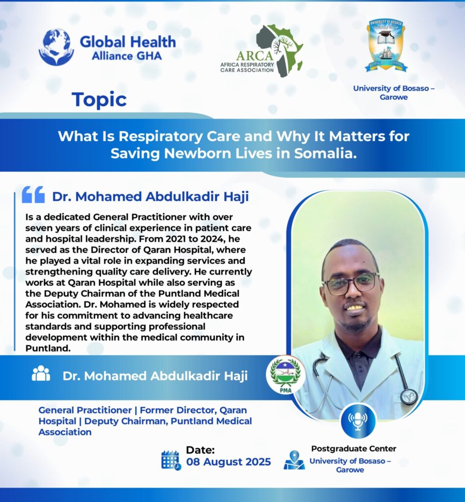 What Is Respiratory Care and Why It Matters for Saving Newborn Lives in Somalia?