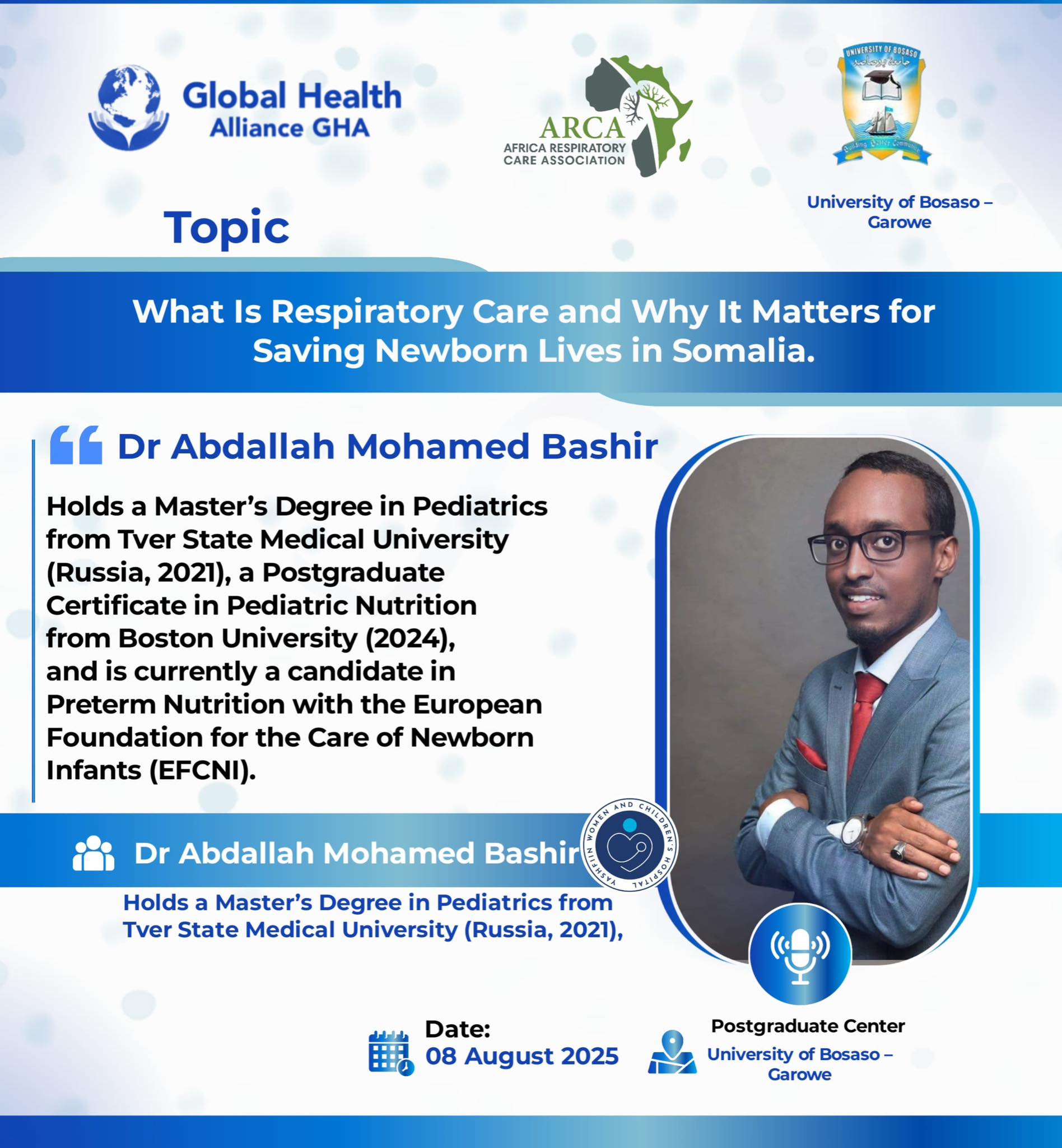 What Is Respiratory Care and Why It Matters for Saving Newborn Lives in Somalia?