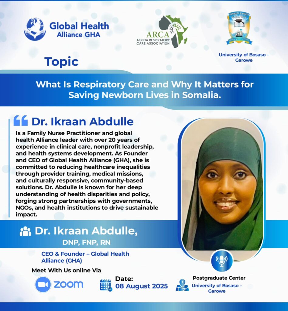 What Is Respiratory Care and Why It Matters for Saving Newborn Lives in Somalia?