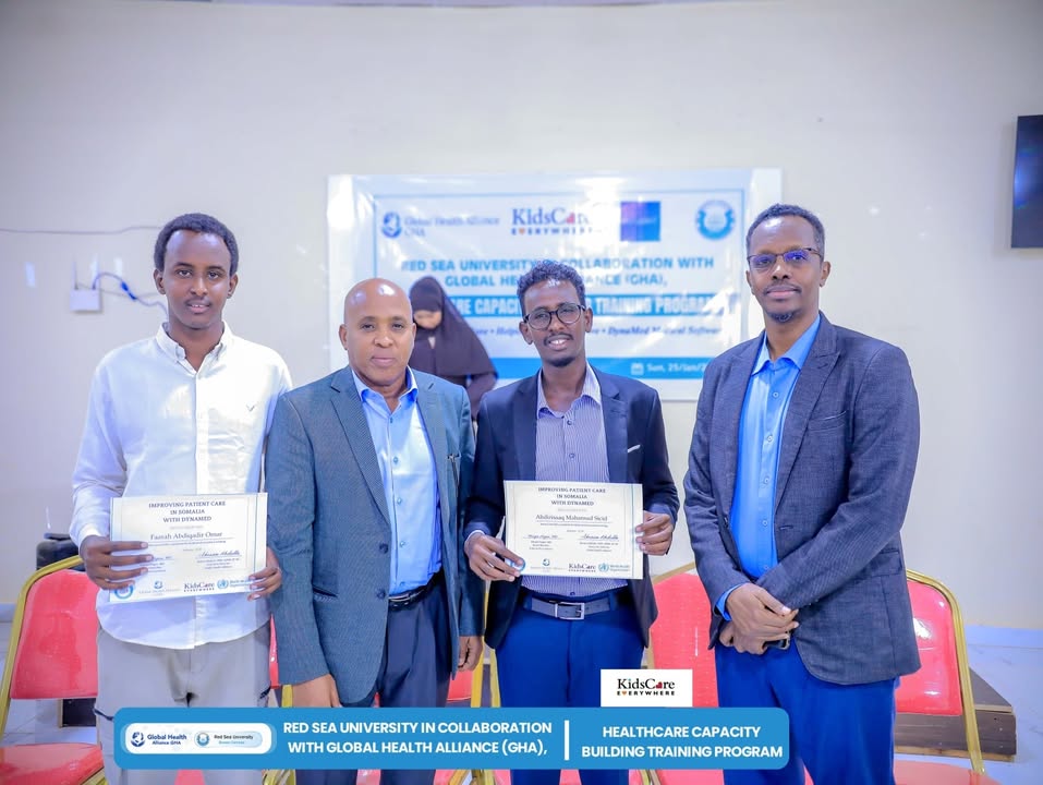 Honoring Student Success: Certificate Awarding Ceremony at Red Sea University