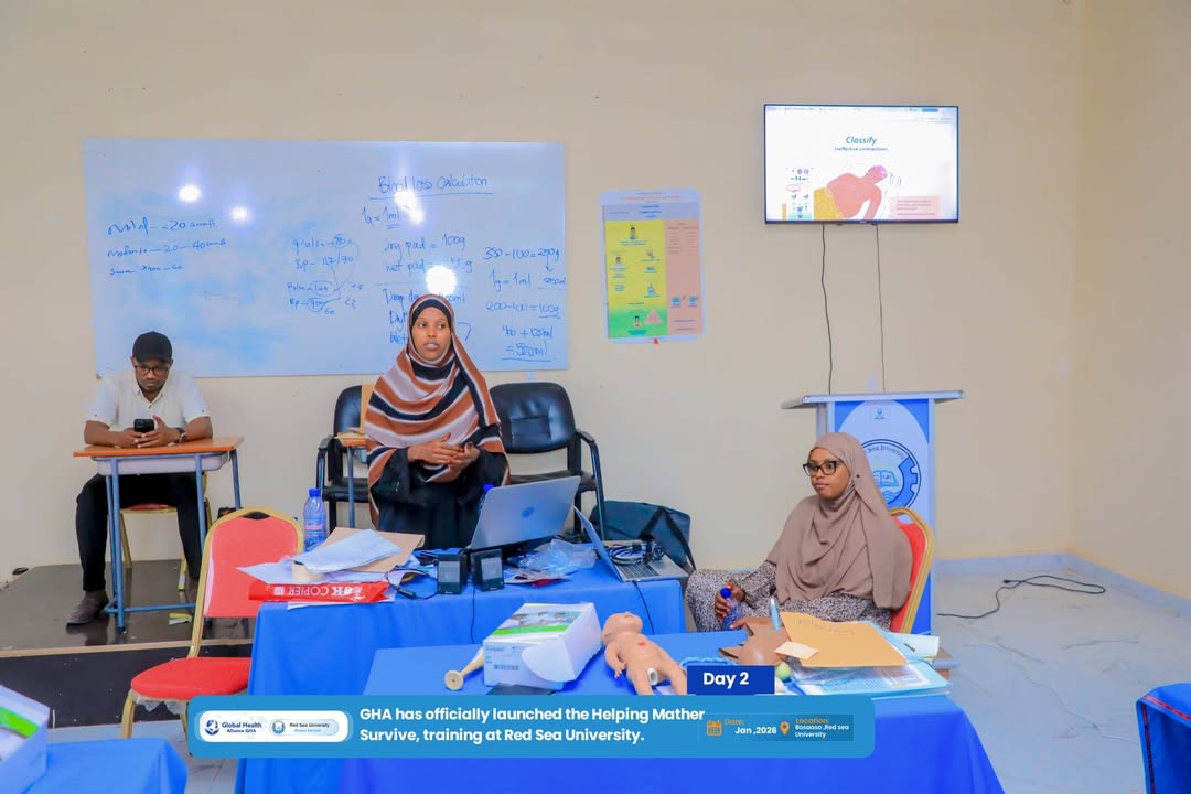 Building a Future for Safe Motherhood: Insights from HMS Training Day 2 at Red Sea University