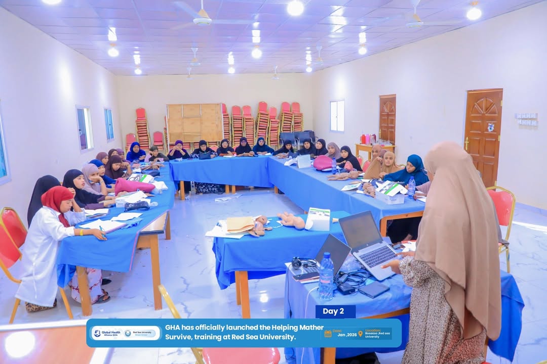 Building a Future for Safe Motherhood: Insights from HMS Training Day 2 at Red Sea University