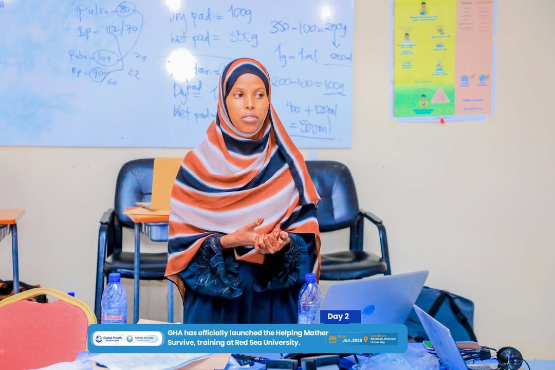 Building a Future for Safe Motherhood: Insights from HMS Training Day 2 at Red Sea University