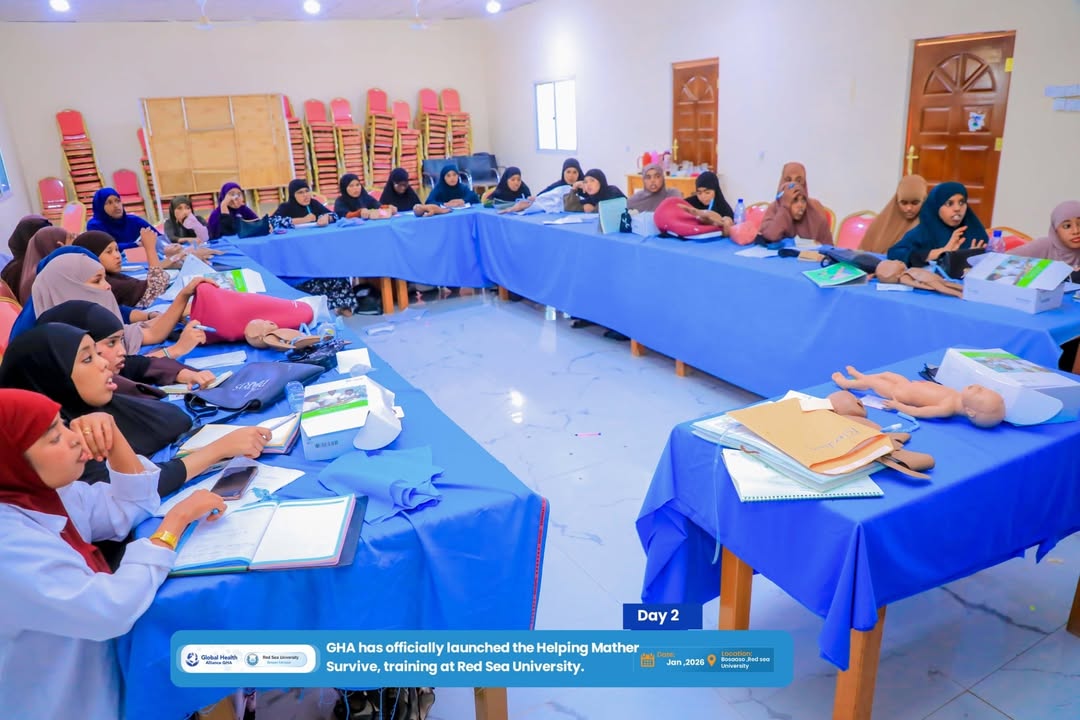 Building a Future for Safe Motherhood: Insights from HMS Training Day 2 at Red Sea University