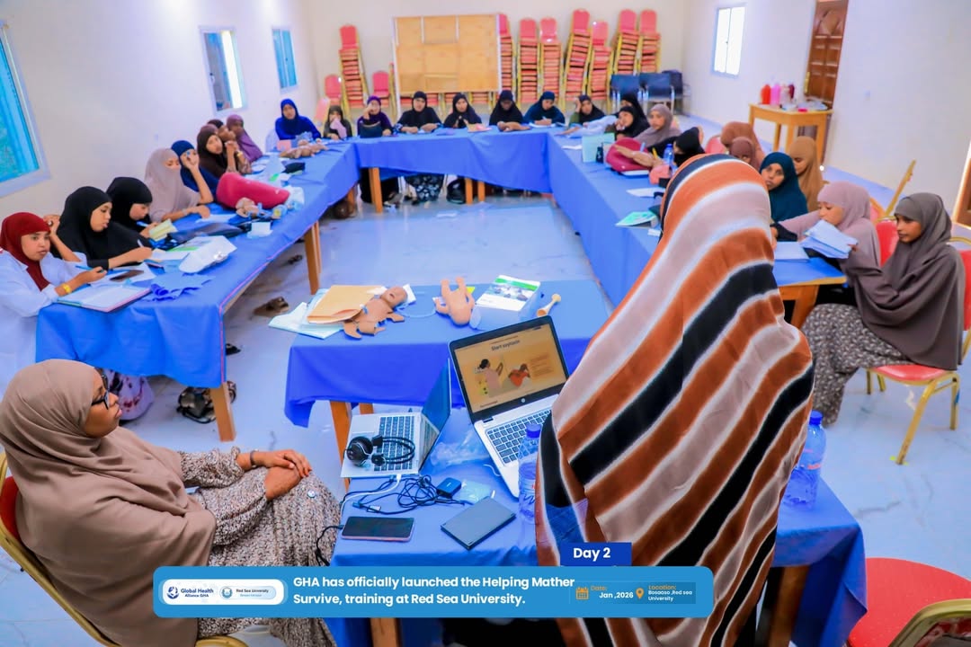 Building a Future for Safe Motherhood: Insights from HMS Training Day 2 at Red Sea University